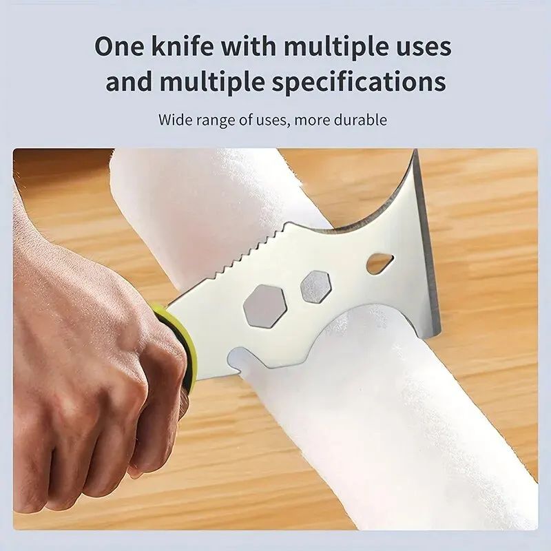 15in1 MultiUse Putty Knife Stainless Steel Paint Scraper Wallpaper Removal Tool For Home DIY 1