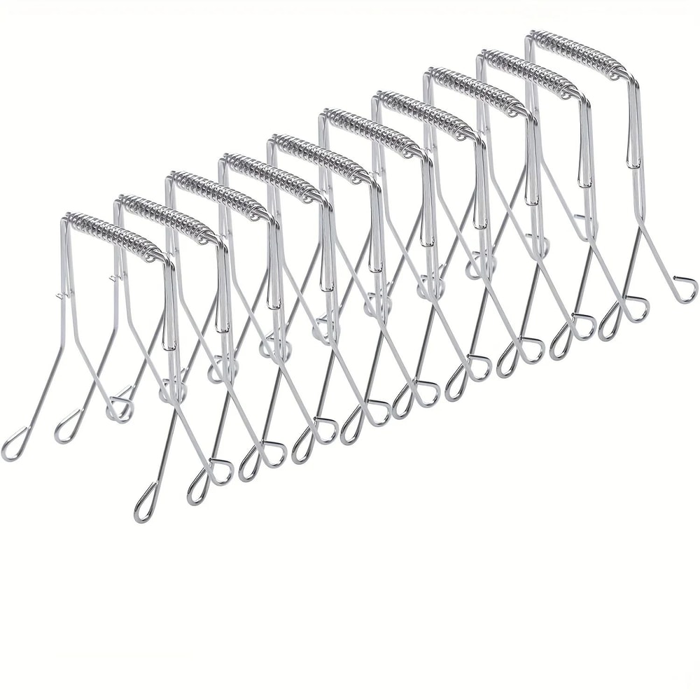 Stainless Steel Vegetable Clamp HeavyDuty MultiGrip Cooking Tongs For Cabbage Leafy Greens 4