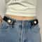 Lazy Buckle Stretch Belt Invisible Adjustable Elastic Jeans Belt For Women 1
