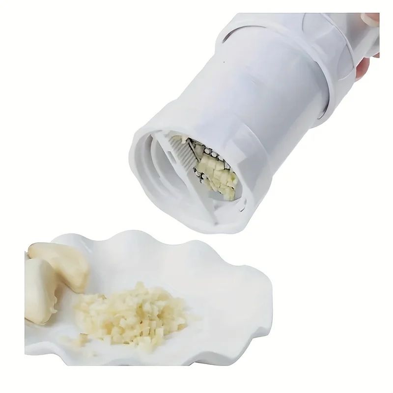 Manual Garlic Press Multifunction Garlic Cutter Garlic Crusher Garlic Mincer Peeler Kitchen Tool 3
