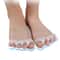 2Pair Gel Toe Separator Bunion Corrector Soft Silicone Toe Spacers Hammer Toe Straightener 5