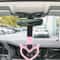 JDM Zurikawa Ring Handle Devil Heart Drift Charm Car Strap Interior Rear Bumper Warning Accessory 3