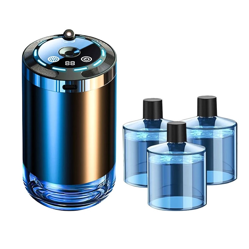 Car Diffuser Humidifier 5 Mode Aromatherapy Air Freshener With Auto OnOff For Car Home Office 6