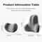 Memory Foam Car Neck Pillow Ergonomic Headrest Lumbar Support Cushion For Travel Comfort 5