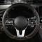 Leather Steering Wheel Cover Diamond Pattern AntiSlip Universal 14515 In Car Wheel Protector 10