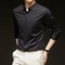 Mens Long Sleeve ButtonUp Shirt WrinkleResistant Solid Casual Business Shirt Breathable AllSeason 10