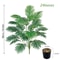 Artificial Areca Palm Plant Faux Indoor Tree Decor 24 Leaves Fake Plant In Pot For Home Office De 7