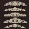 Wood Carved Onlays Appliques Vintage Floral Furniture Decals For Home Decor Restoration 0