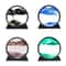 3D Moving Sand Art Frame Round Quicksand Glass Hourglass Deep Sea Sandscape Decor 1