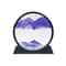 3D Moving Sand Art Frame Round Quicksand Glass Hourglass Deep Sea Sandscape Decor 8
