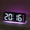 Digital LED Alarm Clock Modern Desktop Clock With Temperature Display Snooze Night Light 8