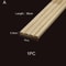 Wood Decorative Moldings Corner Appliques Carved Furniture Trim Decals For Cabinet Wall Home Deco