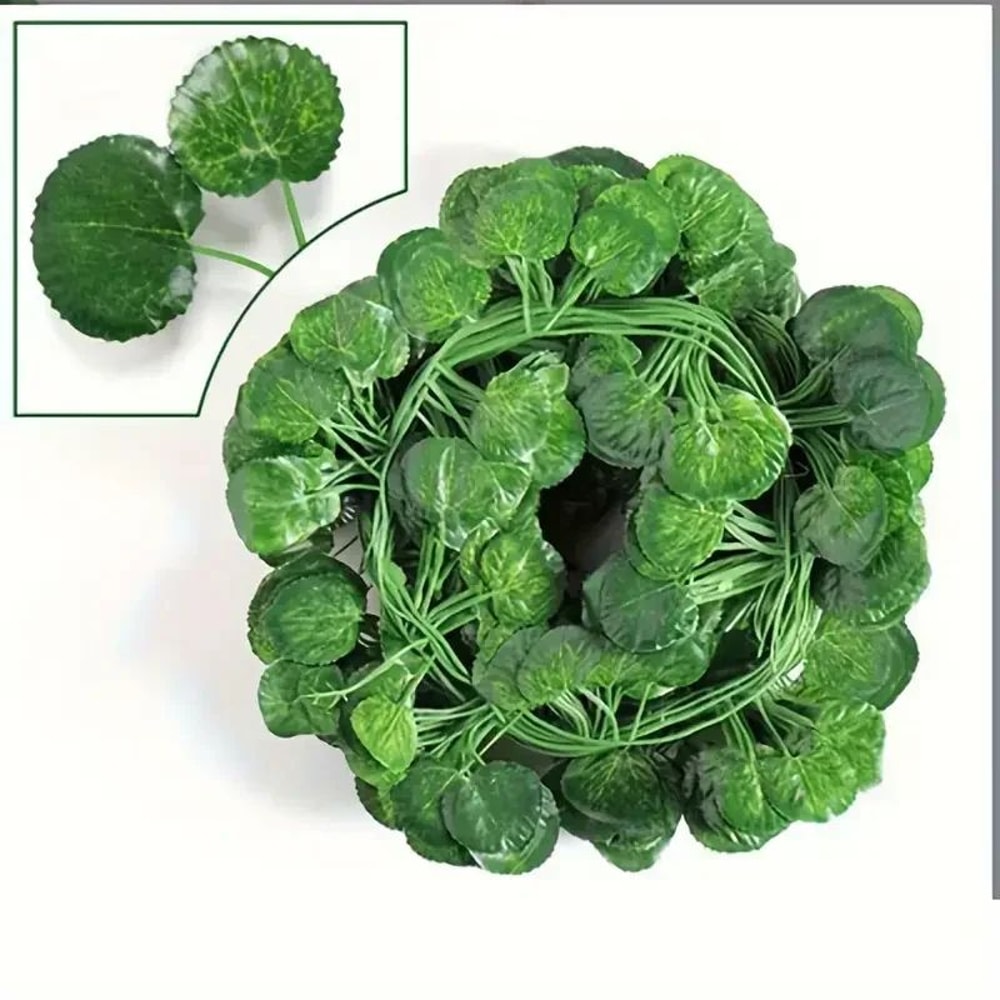 Artificial Ivy Leaf Garland Faux Green Vine Hanging Plants For Home Garden Wedding Party Decor 10