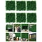 10pcs Artificial Boxwood Hedge Wall Panels UV Protected Greenery Privacy Fence Decor 4