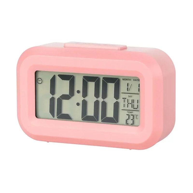 LED Digital Alarm Clock With Backlight MultiFunction Desk Clock With Temperature Calendar Snooze 9