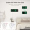10Inch Smart LED Wall Clock With Thermometer Calendar USB Digital Desk Wall Clock With Dual Alar 2