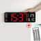 10Inch Smart LED Wall Clock With Thermometer Calendar USB Digital Desk Wall Clock With Dual Alar 6