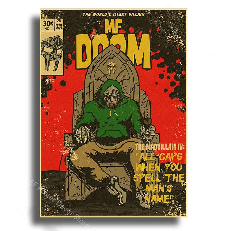 Vintage Music Album Poster Print Retro Aesthetic Wall Art Mitski TV Girl Tame Impala Style 21