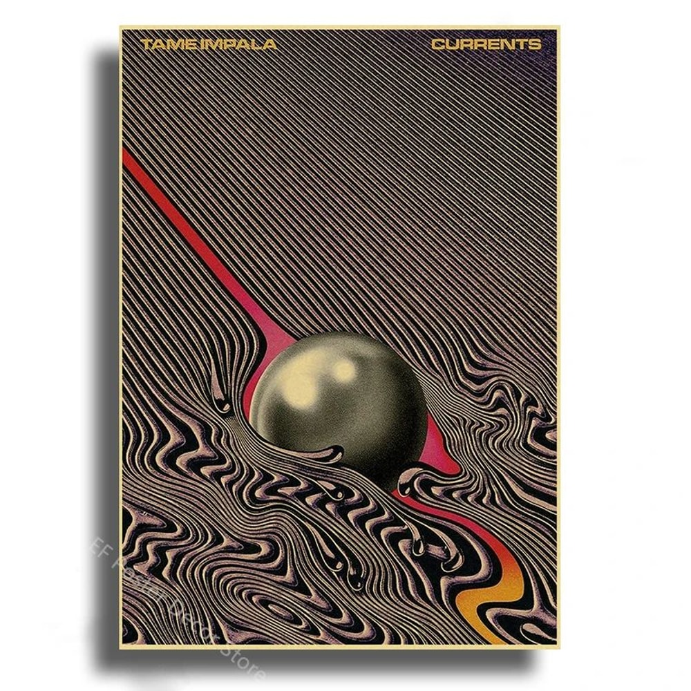 Vintage Music Album Poster Print Retro Aesthetic Wall Art Mitski TV Girl Tame Impala Style 25