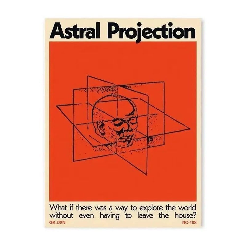 Modern Abstract Blue Waves Poster Open Your Mind Aesthetic Wall Art Print For Home Decor 27