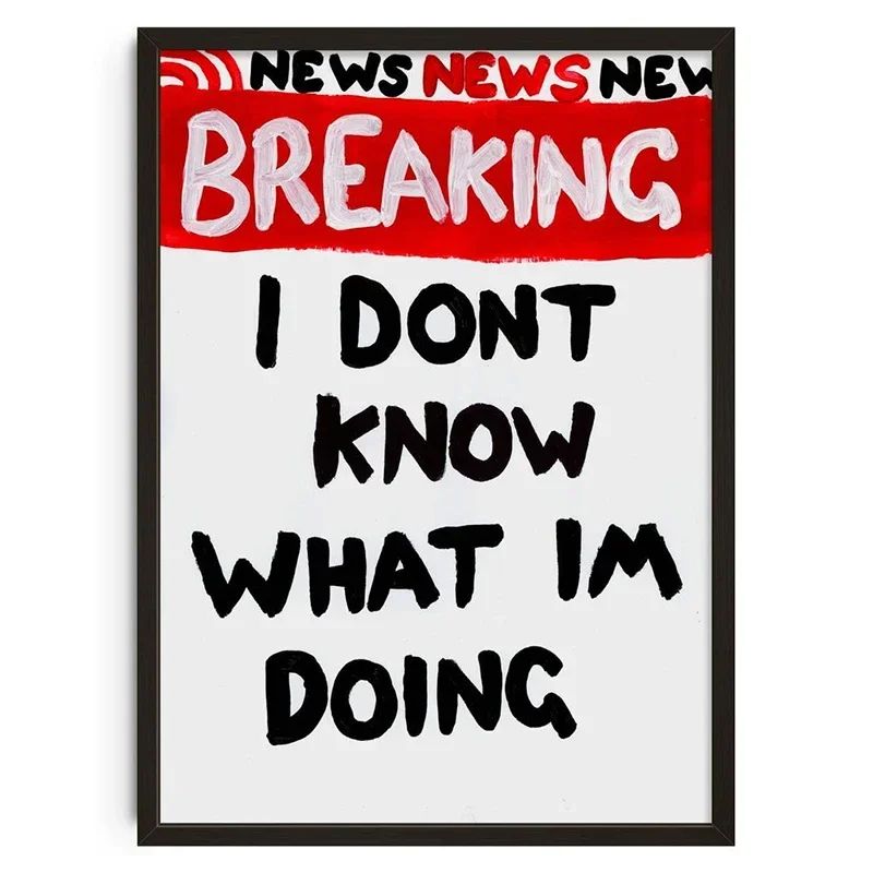 Retro Abstract Soul Canvas Wall Art Vintage Aesthetic Living Room Decor Print Poster 18