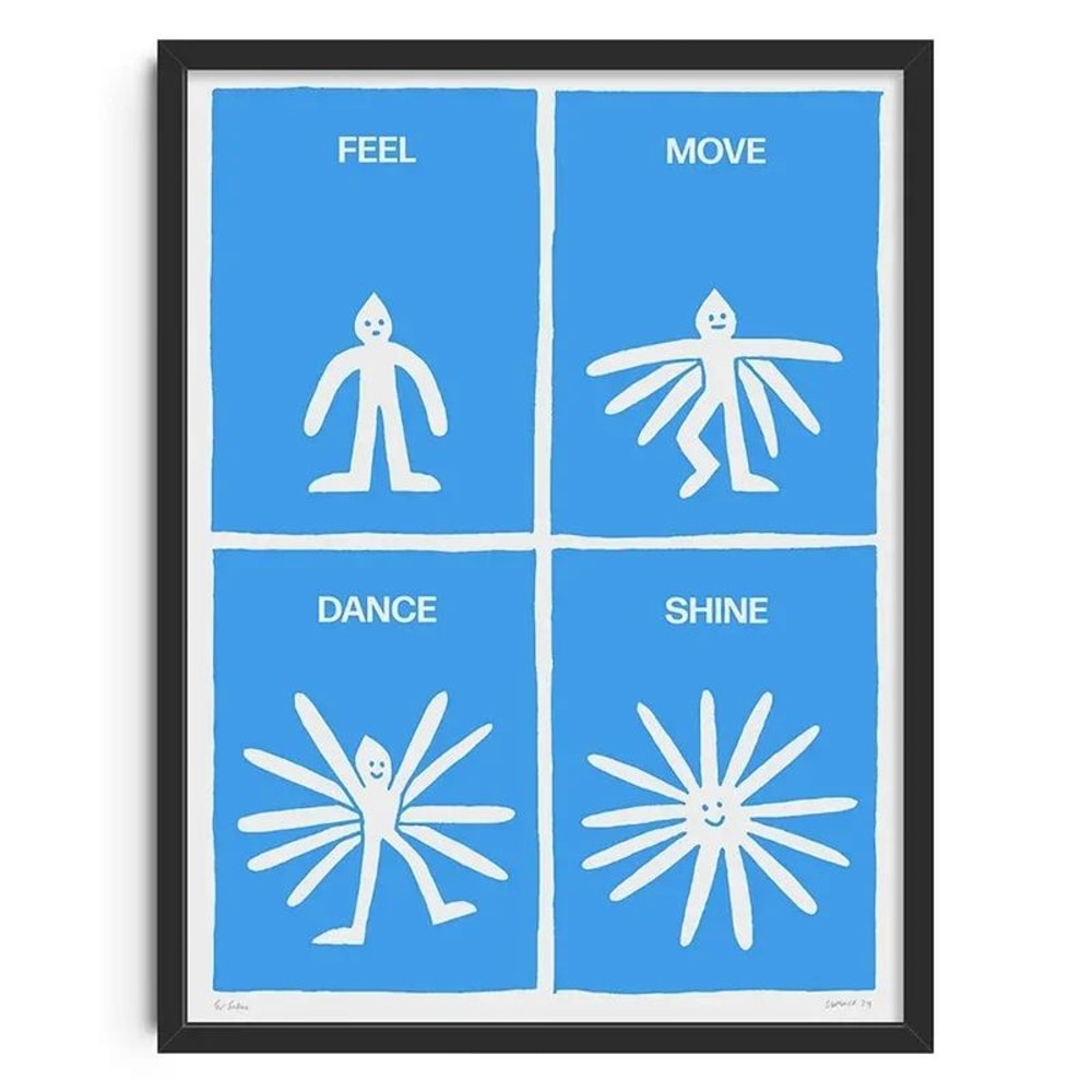 Retro Abstract Soul Canvas Wall Art Vintage Aesthetic Living Room Decor Print Poster 29