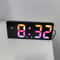 Smart Voice Control LED Digital Alarm Clock Dual Alarm Temperature Display Night Mode Desk Clock 13