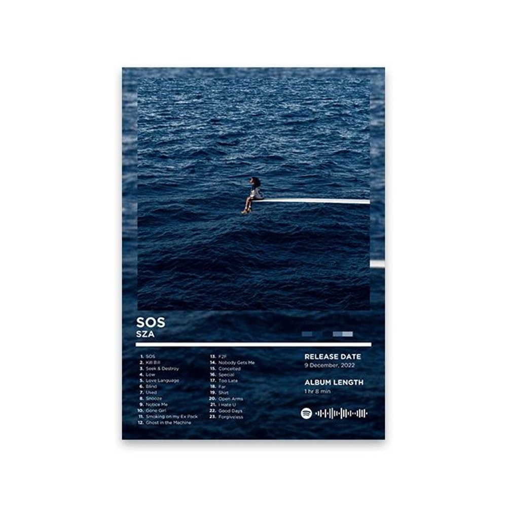 Retro Rapper Album Cover Canvas Wall Art Hip Hop Music Poster Print For Room Decor 26