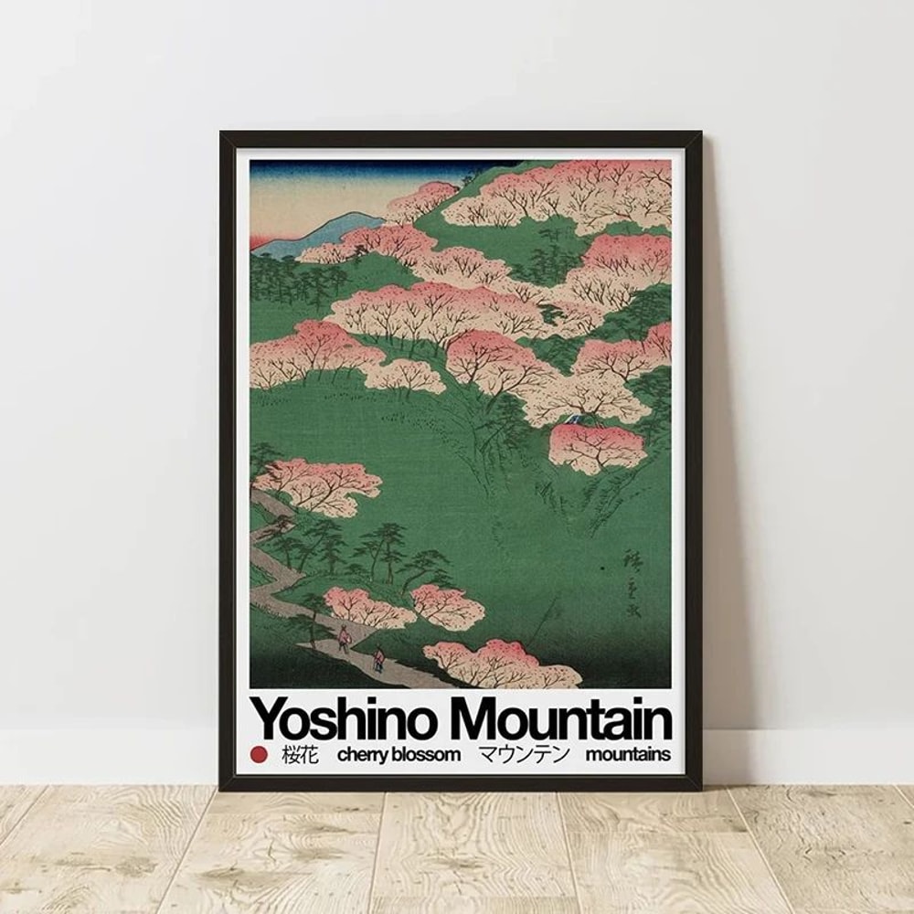 Classic Retro Abstract Canvas Wall Art Minimalist Vertical Abstract Poster Print Unframed 28