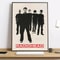 Radiohead Rainbow Canvas Poster Aesthetic Band Calligraphy Wall Art For Room Decor 24
