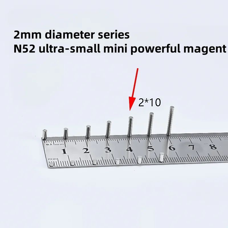 N52 Mini Round Neodymium Magnets Set 10PCS UltraStrong Small Refrigerator Magnets 13