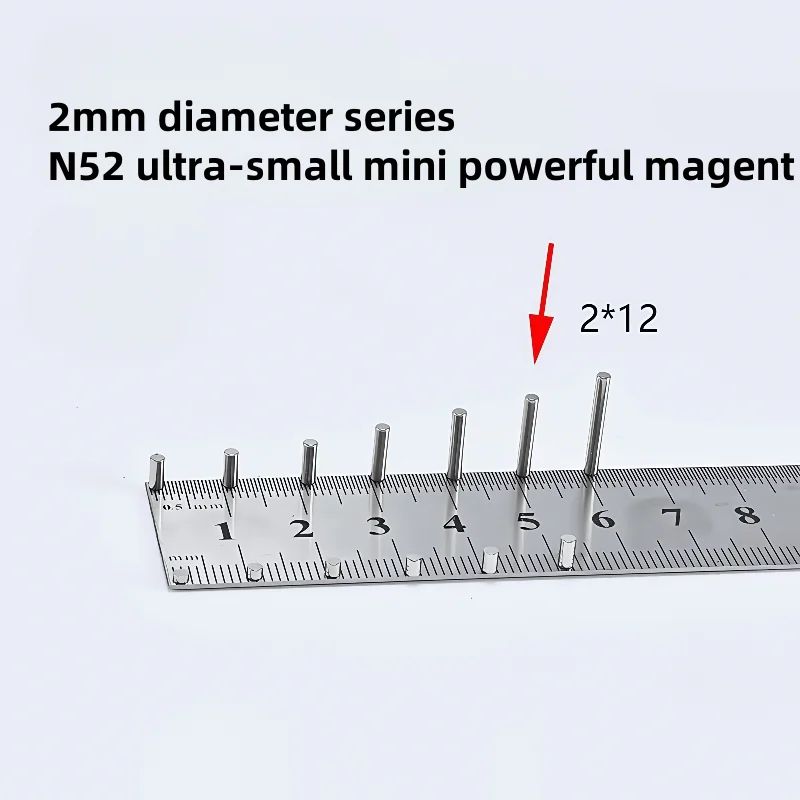 N52 Mini Round Neodymium Magnets Set 10PCS UltraStrong Small Refrigerator Magnets 14