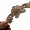 Vintage Floral Wood Carved Appliques Natural Oak Decorative Furniture Wall Trim Ornament 3