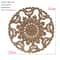 Vintage Floral Wood Carved Appliques Natural Oak Decorative Furniture Wall Trim Ornament 21