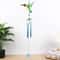 Hummingbird Dragonfly Wind Chime Metal Glass Hanging Bell Outdoor Garden Decor 1