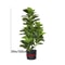 591 In Artificial Fiddle Leaf Fig Tree Large Tropical Faux Ficus Plant For Home Office Decor 7