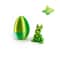 3D Printed Easter Rabbit Ornament Cute Bunny Egg Desktop Decor For Kids Gift 12