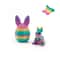 3D Printed Easter Rabbit Ornament Cute Bunny Egg Desktop Decor For Kids Gift 22