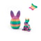 3D Printed Easter Rabbit Ornament Cute Bunny Egg Desktop Decor For Kids Gift 22