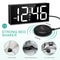 ORIA 75in Vibrating Alarm Clock Loud LED Bed Shaker Clock For Heavy Sleepers Hearing Impaired 4