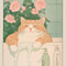 Japanese Tabby Cat Bathtub Canvas Wall Art Japandi Retro Aesthetic Bathroom Poster 11