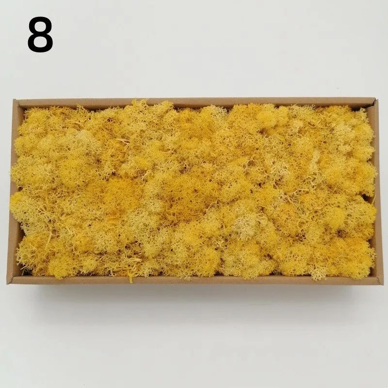 Premium Preserved Moss Decor Realistic Artificial Green Moss For DIY Crafts Terrariums Home Styli 9