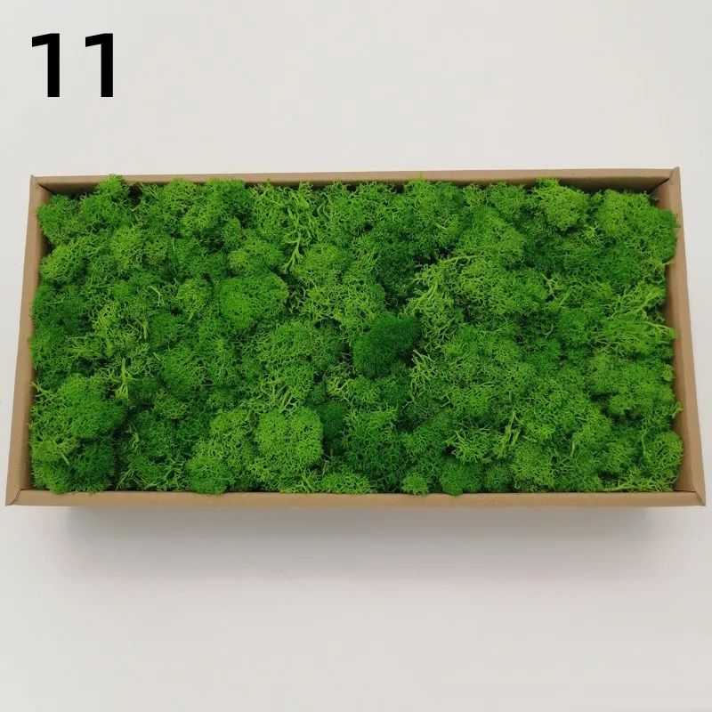 Premium Preserved Moss Decor Realistic Artificial Green Moss For DIY Crafts Terrariums Home Styli 21