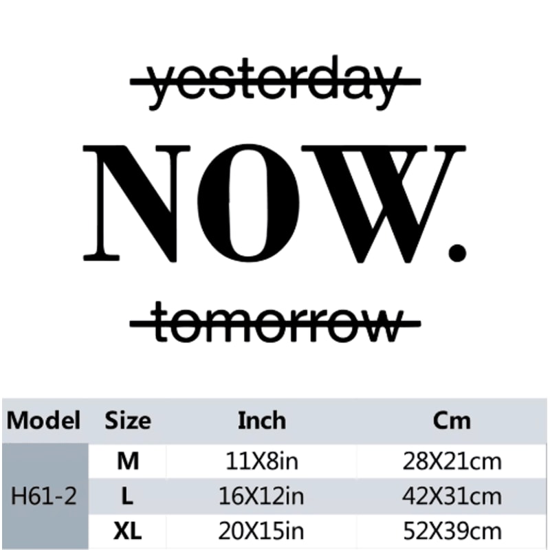 Inspirational Wall Quote Sticker Waterproof Vinyl Wall Decal For Home Kids Room Decor 8