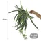 Artificial Orchid Wall Hanging Plant Realistic Greenery Wall Decor For Home Restaurant Wedding 4