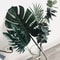 Lush Tropical Artificial Palm Leaf Decor Set Realistic Green Silk Turtle Leaves For Events Home S