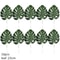 Lush Tropical Artificial Palm Leaf Decor Set Realistic Green Silk Turtle Leaves For Events Home S