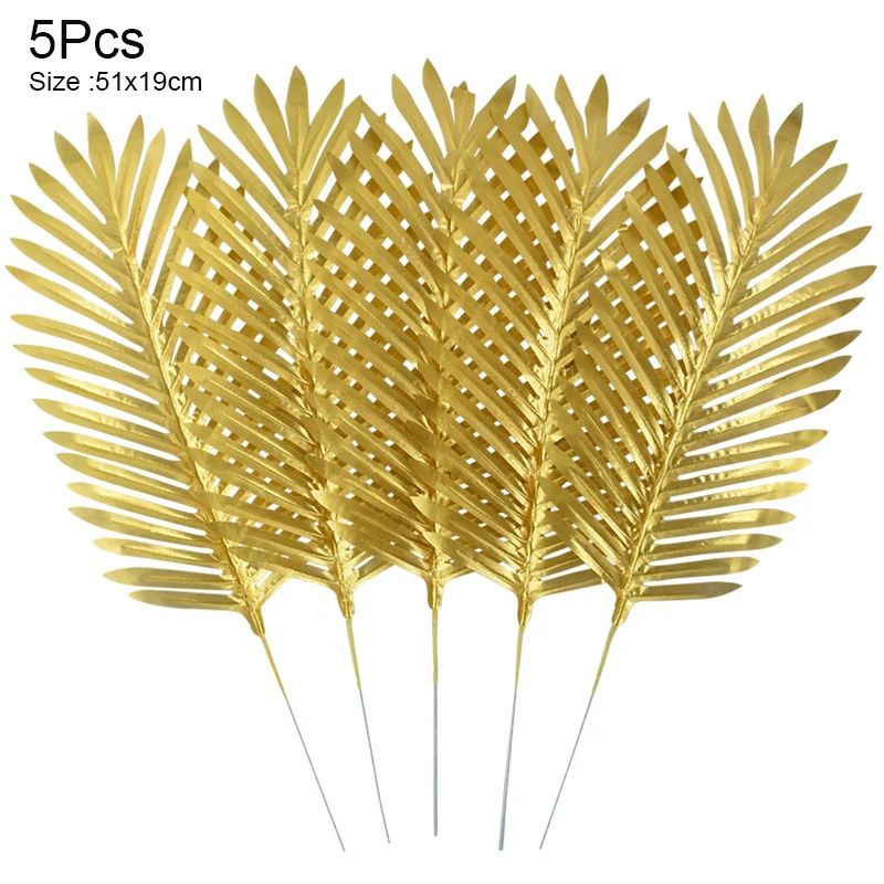 Lush Tropical Artificial Palm Leaf Decor Set Realistic Green Silk Turtle Leaves For Events Home S