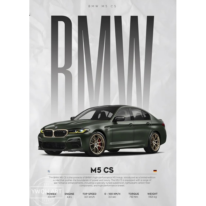 Modern Black Sports Car Canvas Wall Art Famous Racing Car Poster Print For Living Room Decor 10