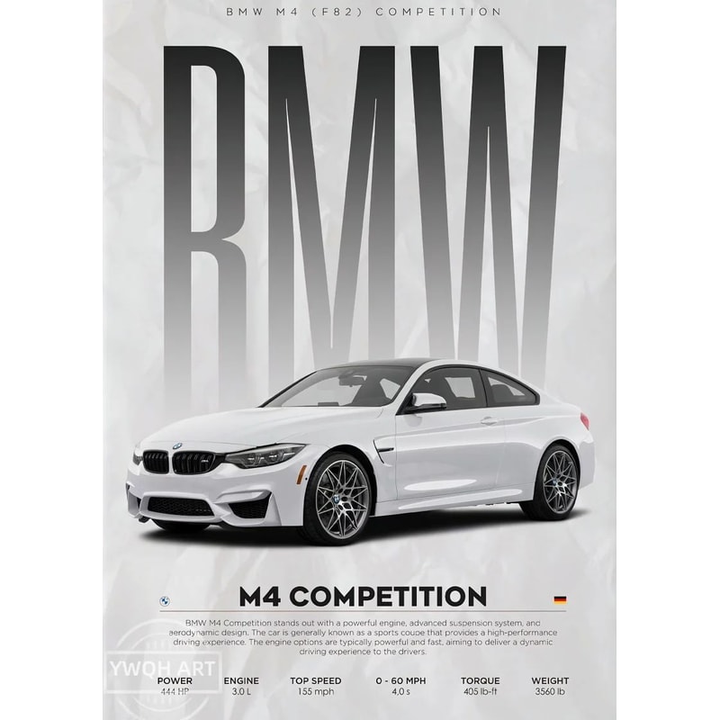 Modern Black Sports Car Canvas Wall Art Famous Racing Car Poster Print For Living Room Decor 13